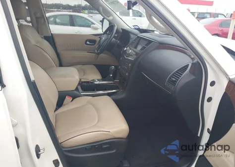 2019 Nissan Armada Platinum из США, поврежденный, VIN JN8AY2NF9K9351868